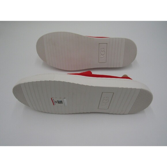 UGG Womens Red Casual Shoes Size 9 Alameda Sammy Slip-On Stretch Comfort VGUC - Picture 7 of 16